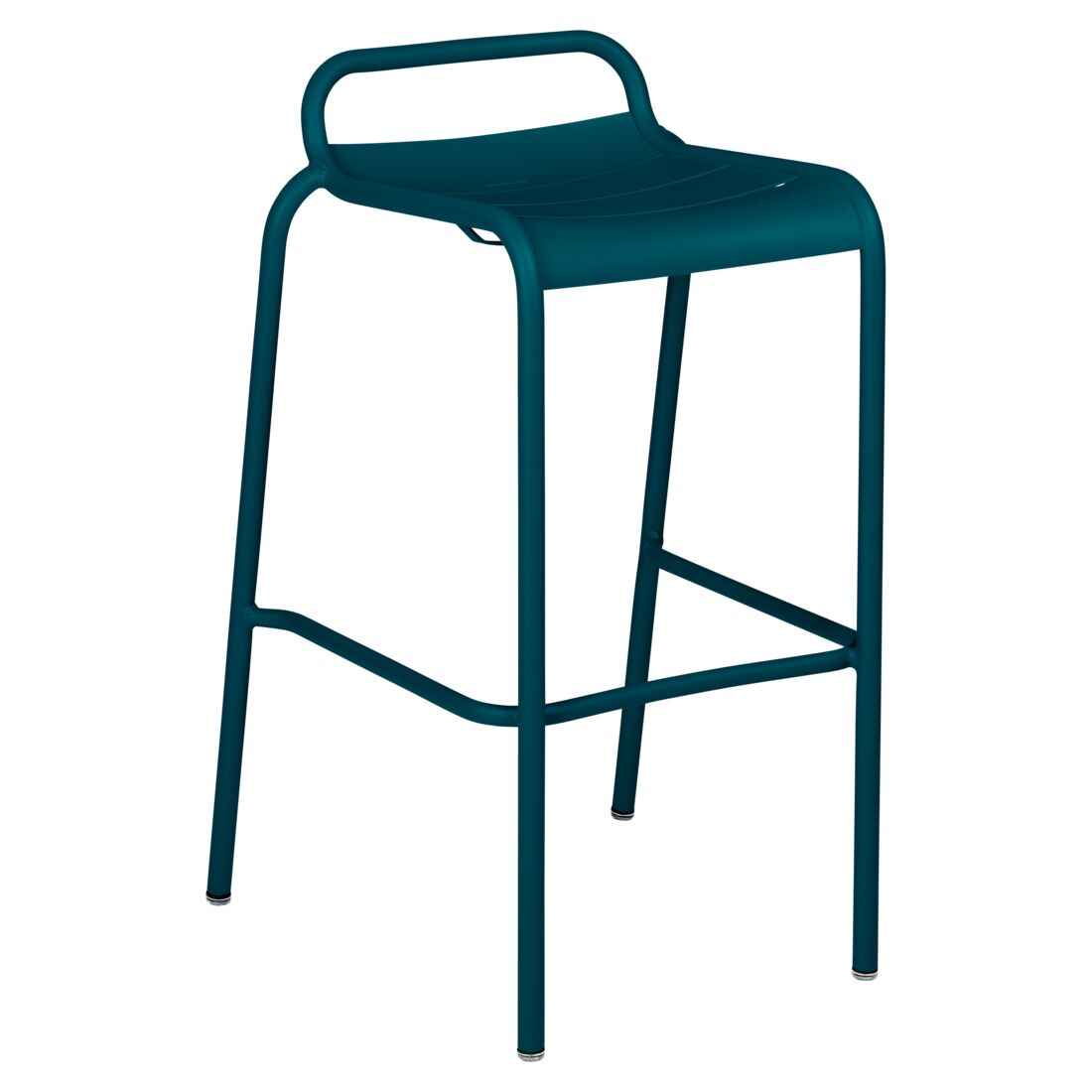 TABOURET DE BAR LUXEMBOURG FERMOB Bleu acapulco