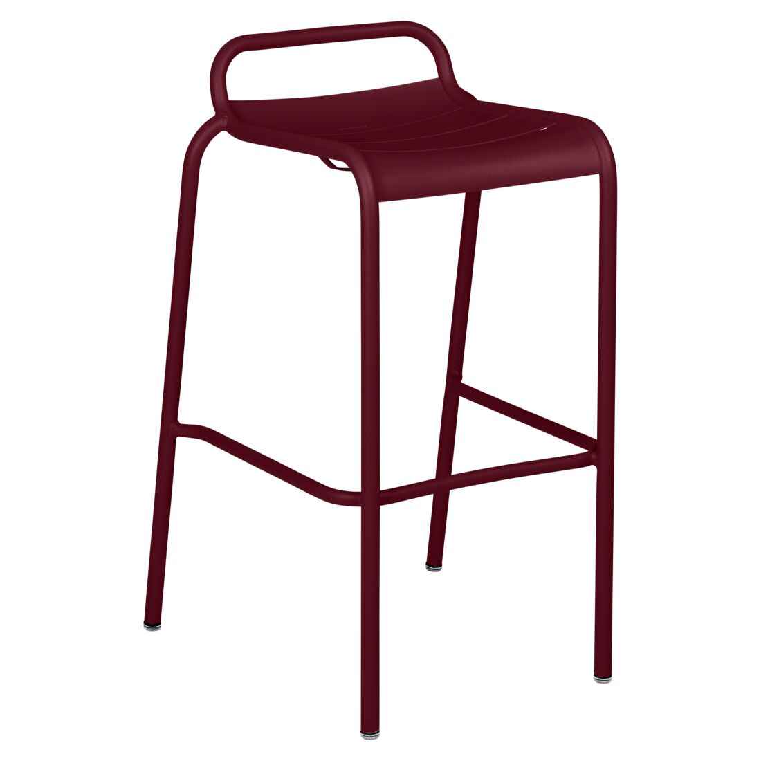 TABOURET DE BAR LUXEMBOURG FERMOB Cerise noire