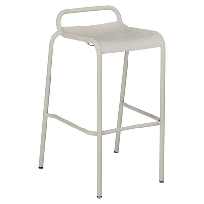TABOURET DE BAR LUXEMBOURG FERMOB Gris argile