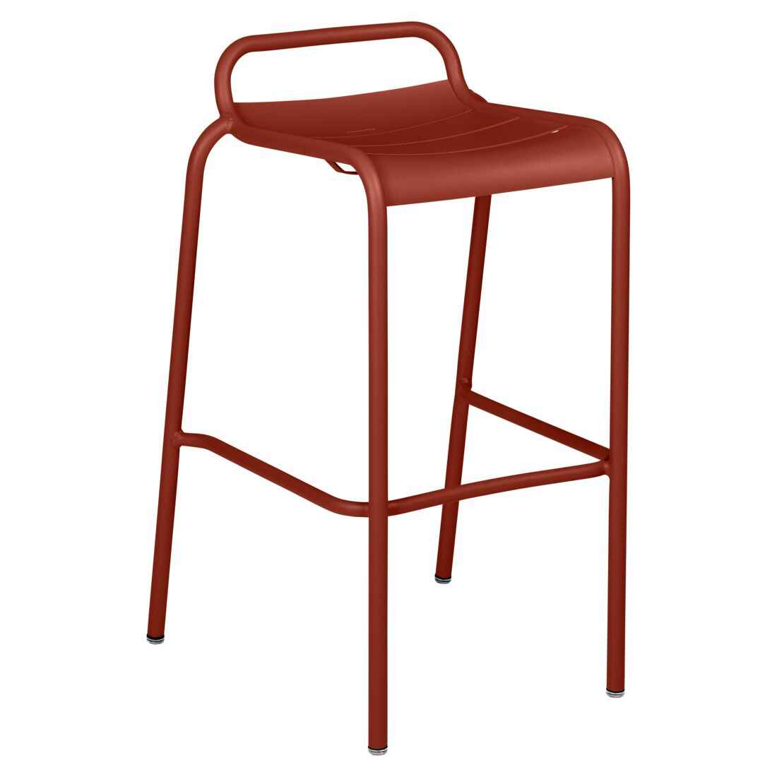 TABOURET DE BAR LUXEMBOURG FERMOB Ocre rouge