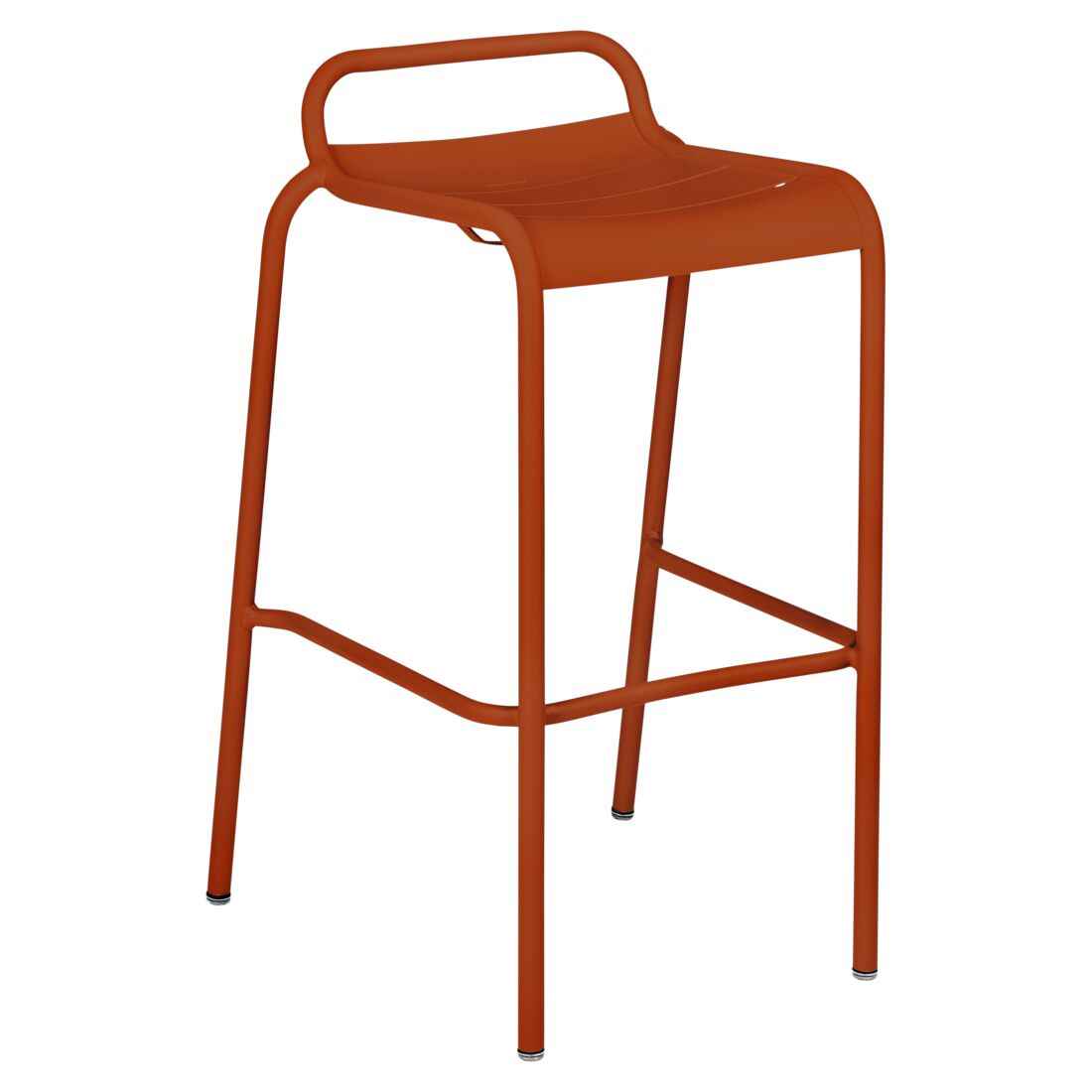 TABOURET DE BAR LUXEMBOURG FERMOB Orange confite