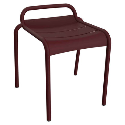TABOURET LUXEMBOURG FERMOB Cerise noire