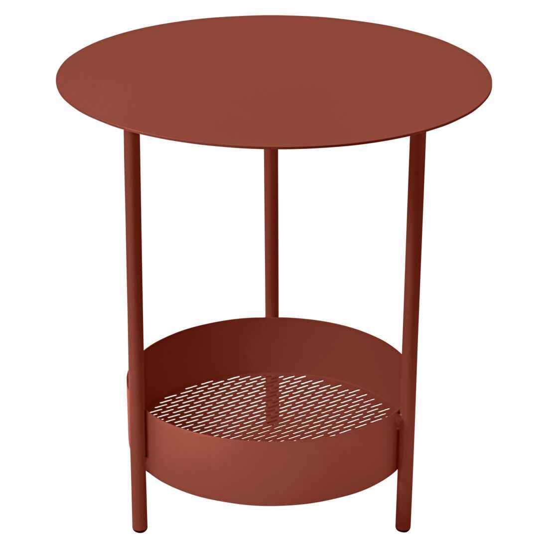 GUÉRIDON SALSA FERMOB Ocre rouge