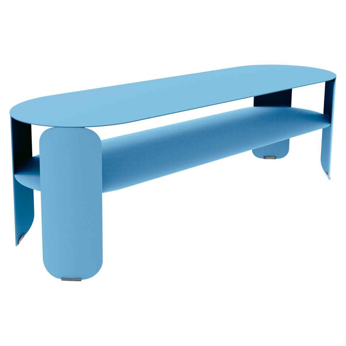 CONSOLE BASSE BEBOP FERMOB Bleu maya