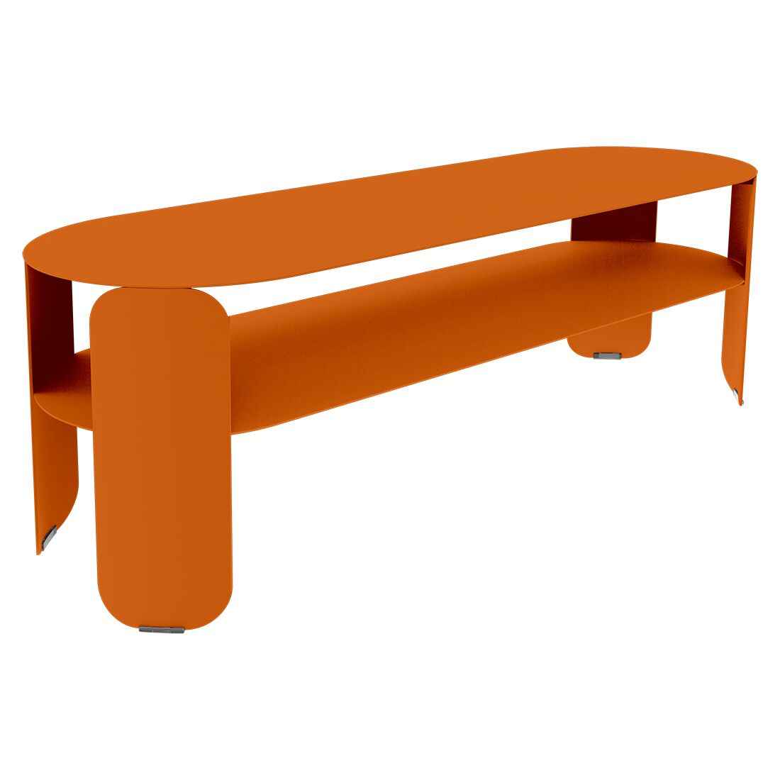 CONSOLE BASSE BEBOP FERMOB Orange confite