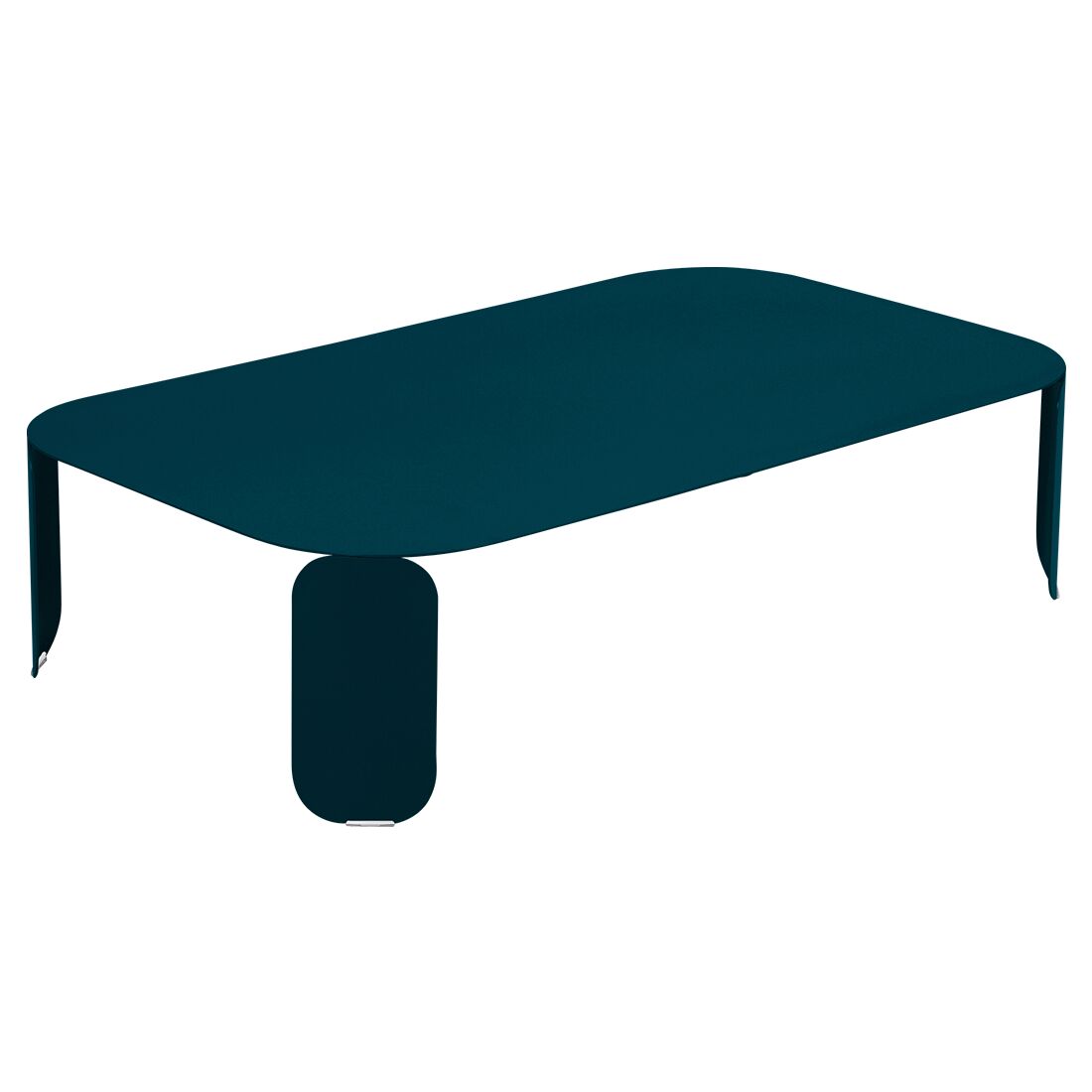 TABLE BASSE BEBOP 120*70 CM FERMOB Bleu acapulco