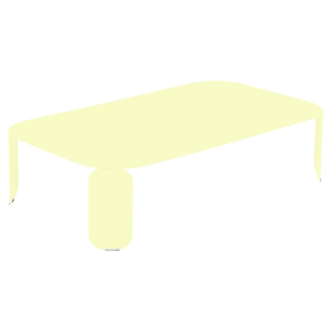 TABLE BASSE BEBOP 120*70 CM FERMOB Citron givré