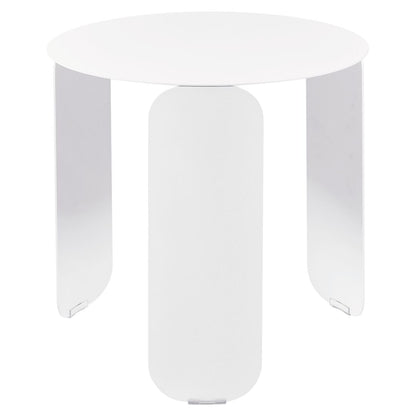 TABLE BASSE BEBOP Ø 45 CM FERMOB Blanc coton
