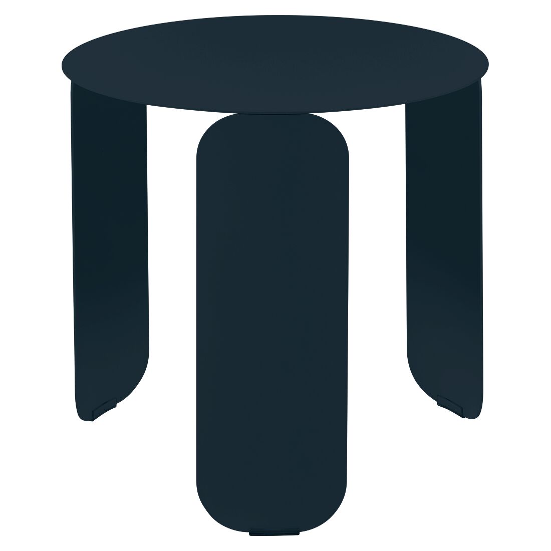TABLE BASSE BEBOP Ø 45 CM FERMOB Bleu abysse