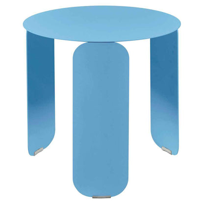 TABLE BASSE BEBOP Ø 45 CM FERMOB Bleu maya