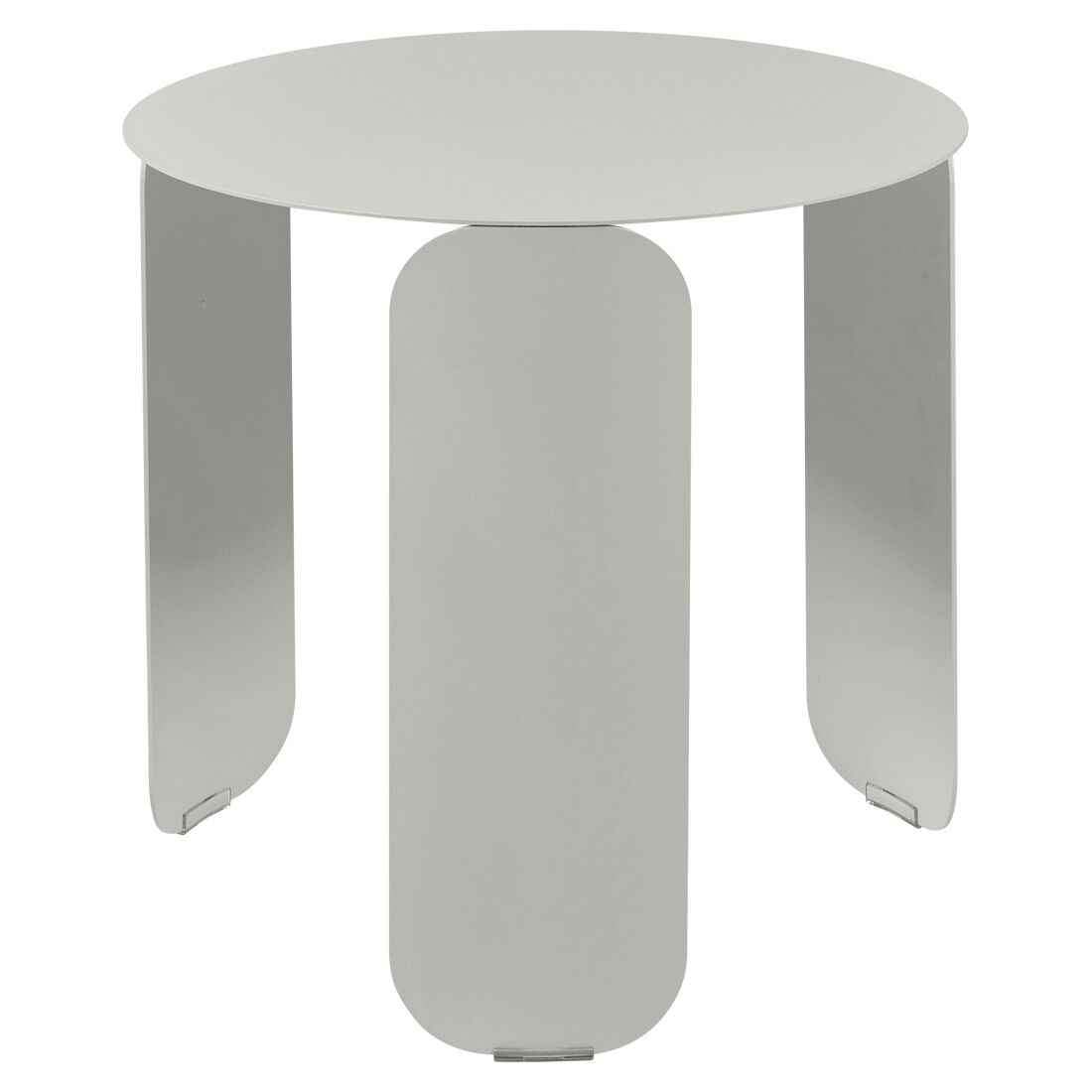 TABLE BASSE BEBOP Ø 45 CM FERMOB Gris argile