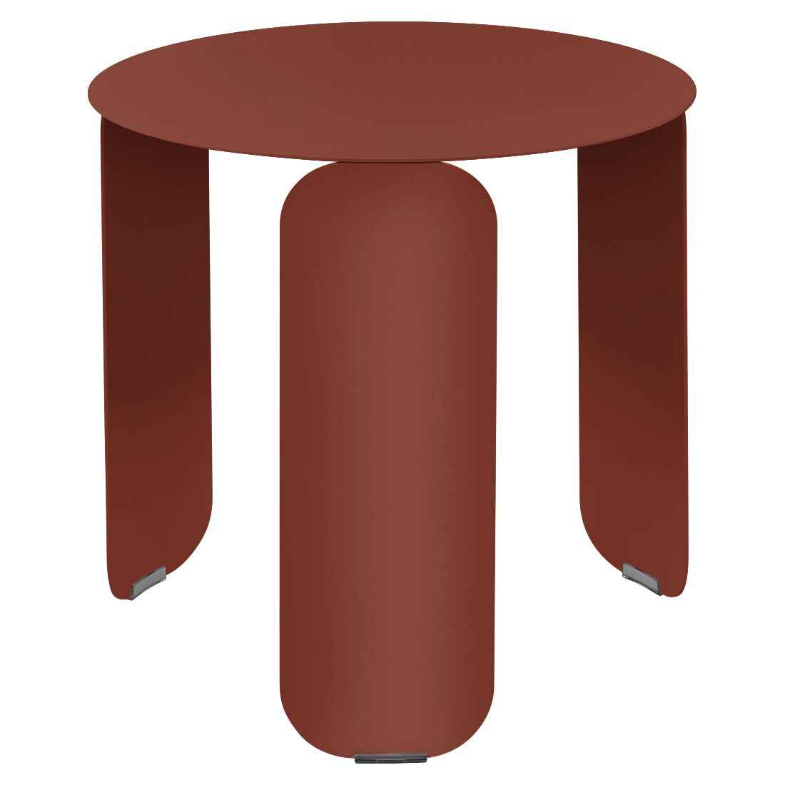 TABLE BASSE BEBOP Ø 45 CM FERMOB Ocre rouge