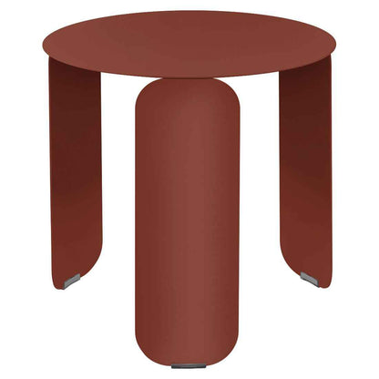 TABLE BASSE BEBOP Ø 45 CM FERMOB Ocre rouge