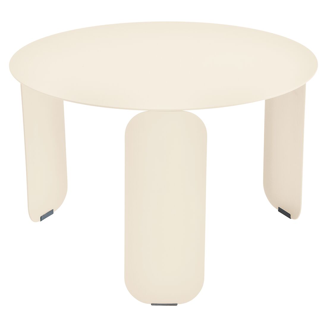 TABLE BASSE BEBOP Ø 60 CM FERMOB Beige latte