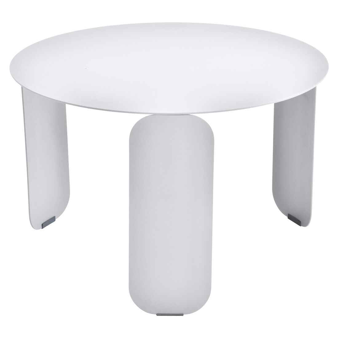 TABLE BASSE BEBOP Ø 60 CM FERMOB Blanc coton