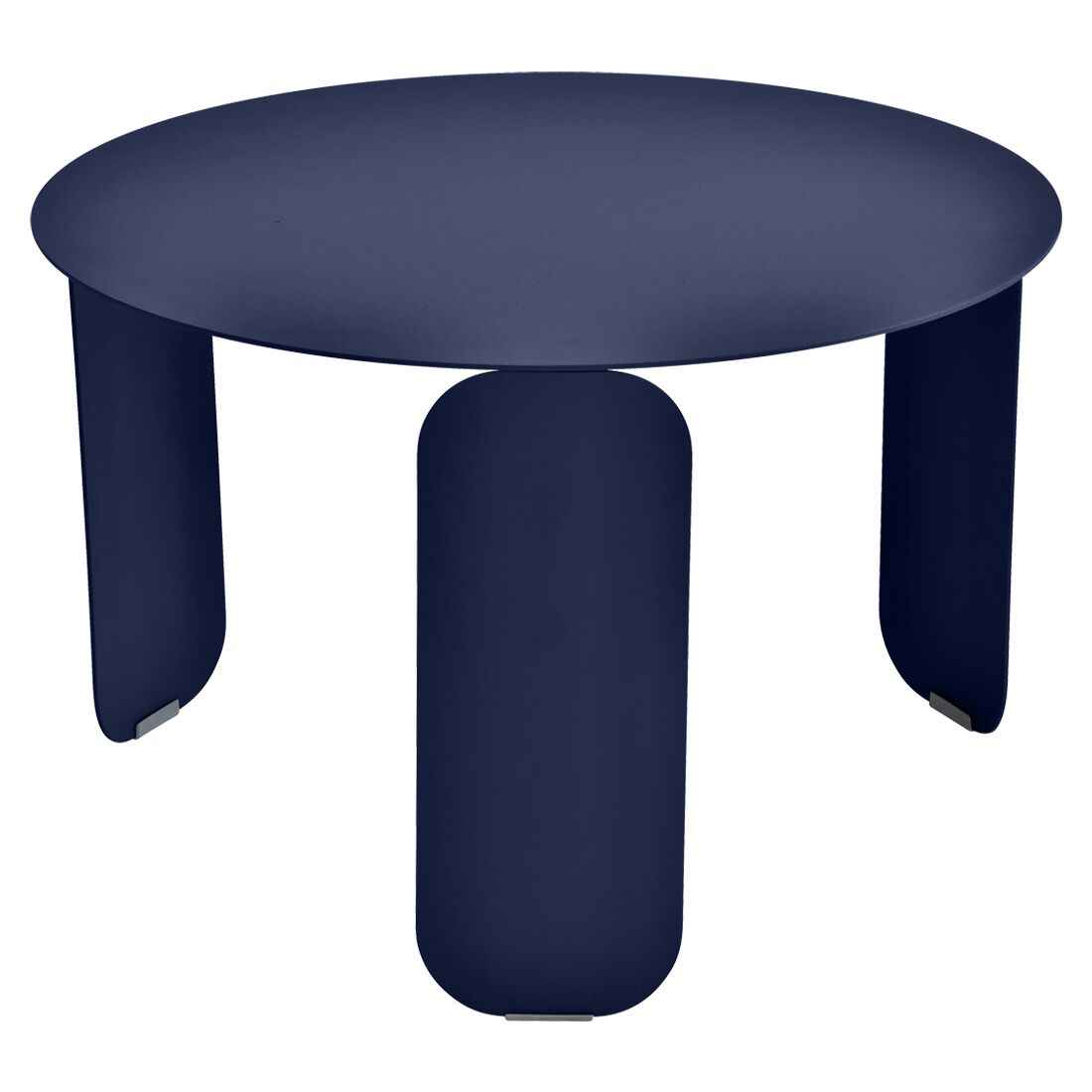 TABLE BASSE BEBOP Ø 60 CM FERMOB Bleu abysse