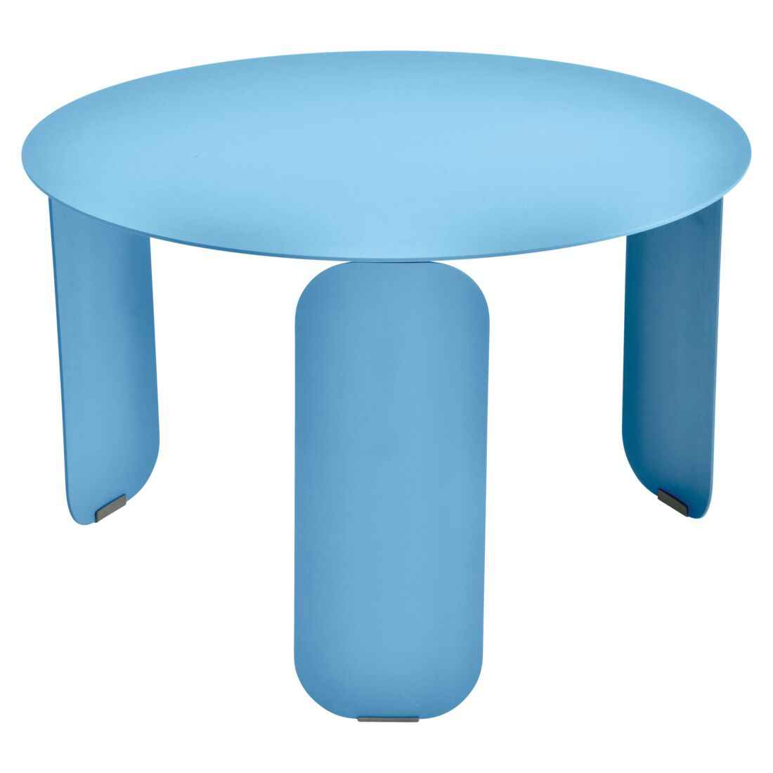 TABLE BASSE BEBOP Ø 60 CM FERMOB Bleu maya