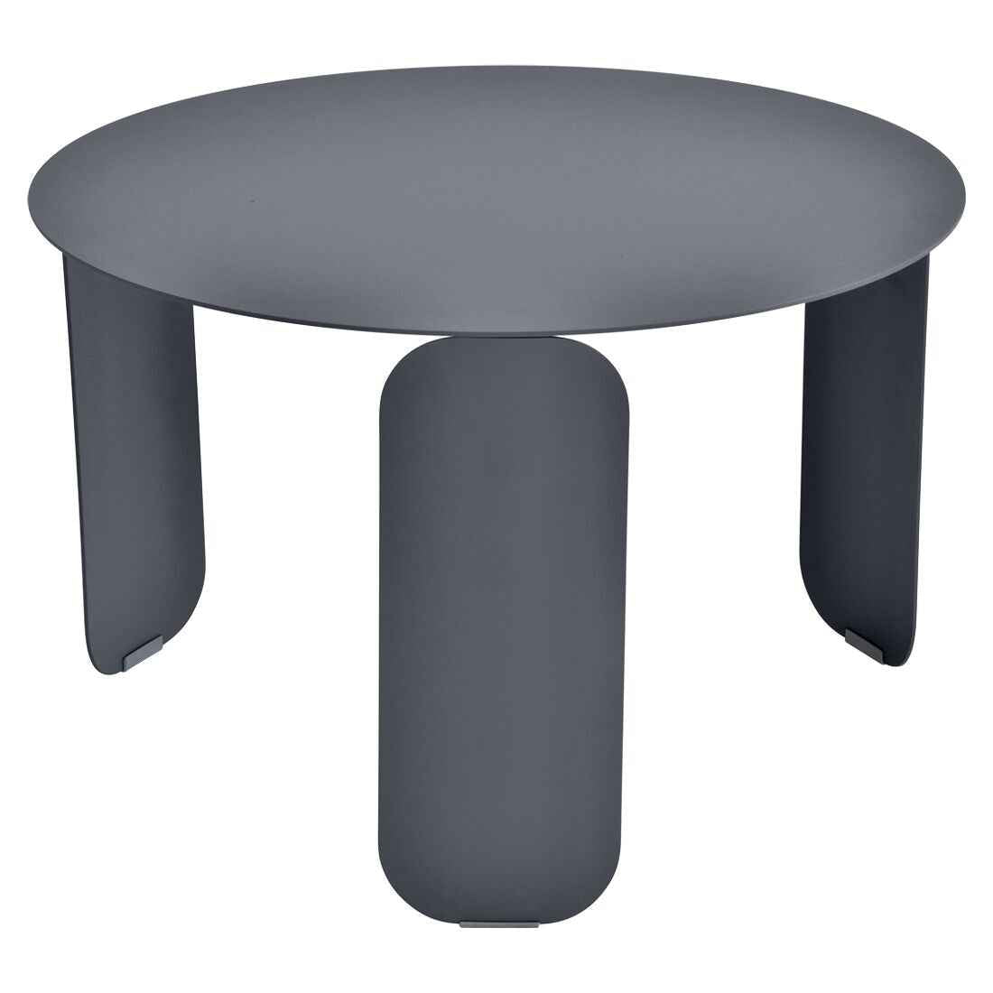 TABLE BASSE BEBOP Ø 60 CM FERMOB Carbone