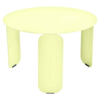 TABLE BASSE BEBOP Ø 60 CM FERMOB Citron givré