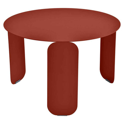 TABLE BASSE BEBOP Ø 60 CM FERMOB Ocre rouge