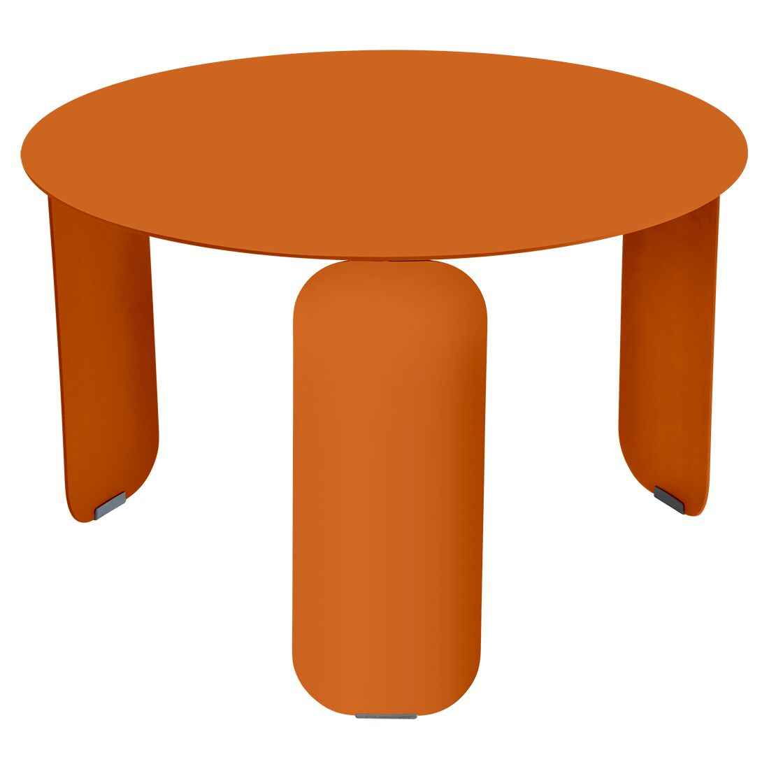 TABLE BASSE BEBOP Ø 60 CM FERMOB Orange confite