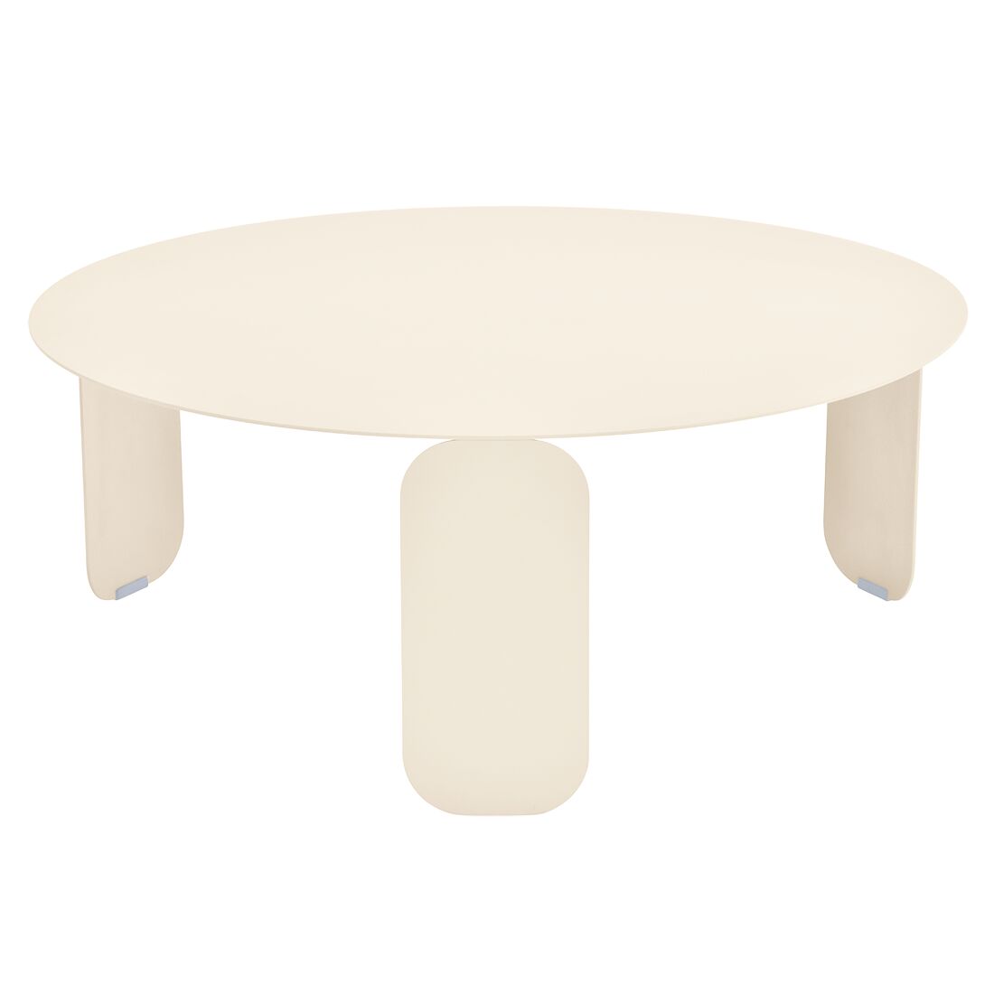 TABLE BASSE BEBOP Ø 80 CM FERMOB Beige latte