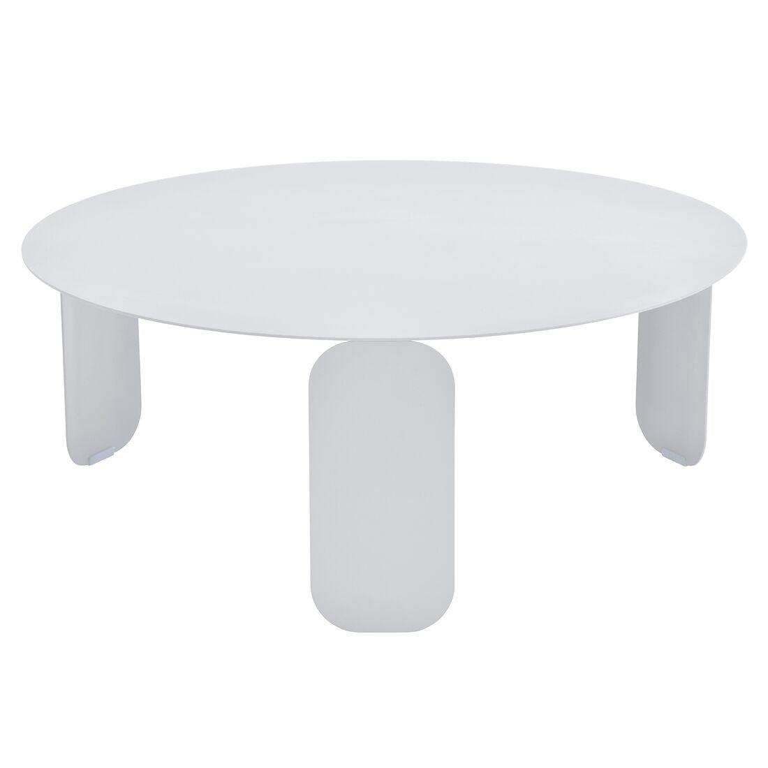 TABLE BASSE BEBOP Ø 80 CM FERMOB Blanc coton