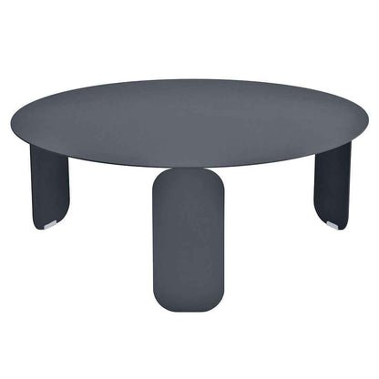 TABLE BASSE BEBOP Ø 80 CM FERMOB Carbone