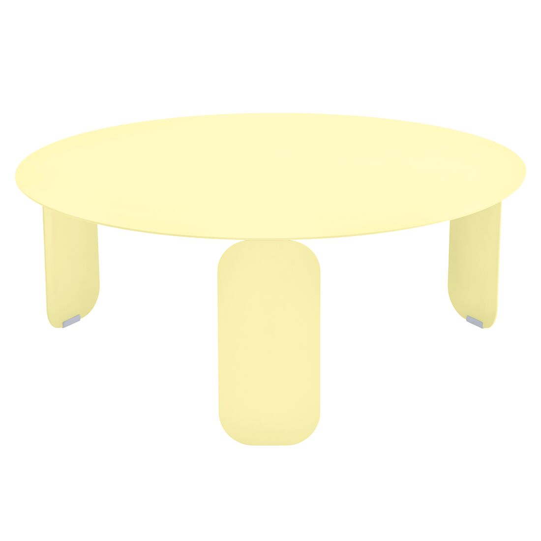TABLE BASSE BEBOP Ø 80 CM FERMOB Citron givré
