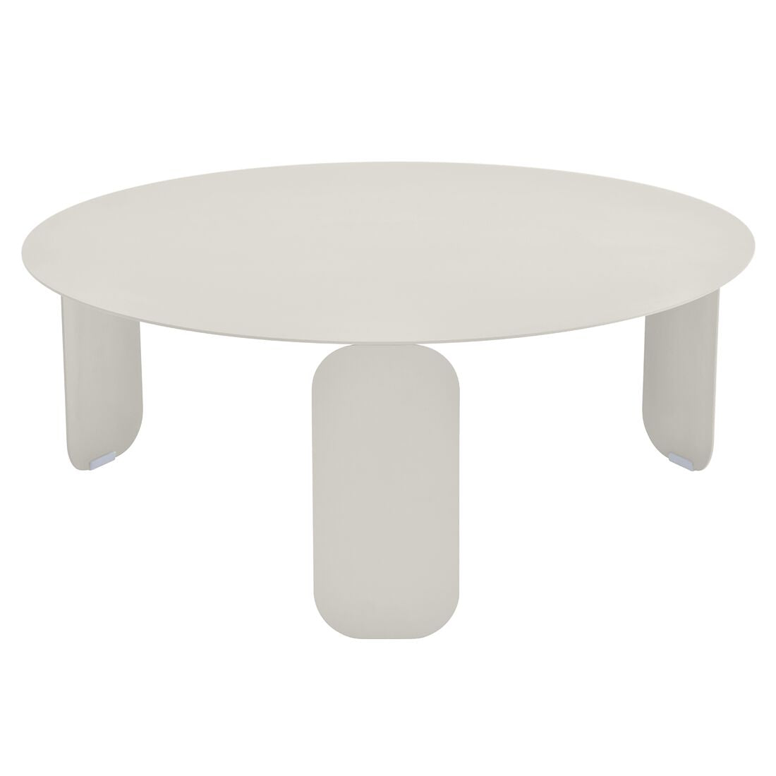 TABLE BASSE BEBOP Ø 80 CM FERMOB Gris argile