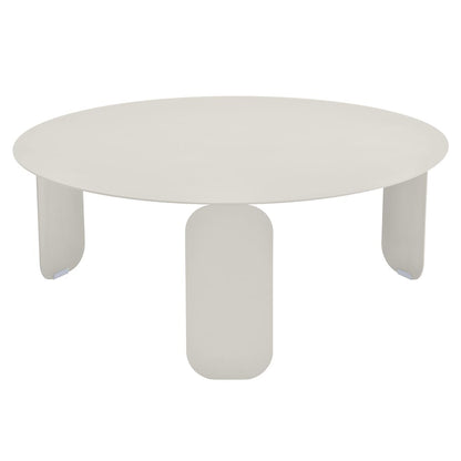 TABLE BASSE BEBOP Ø 80 CM FERMOB Gris argile