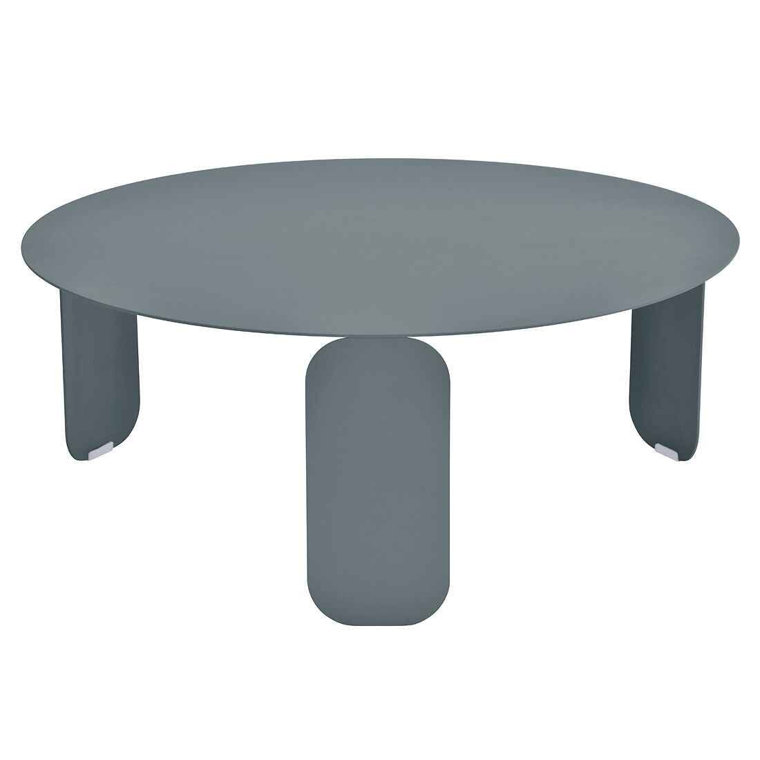 TABLE BASSE BEBOP Ø 80 CM FERMOB Gris orage