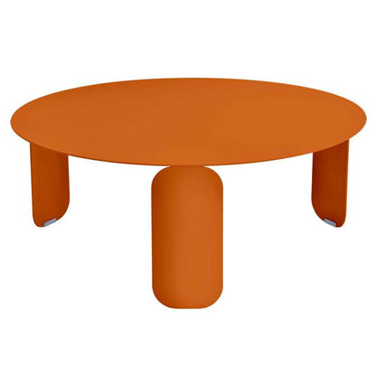 TABLE BASSE BEBOP Ø 80 CM FERMOB Orange confite
