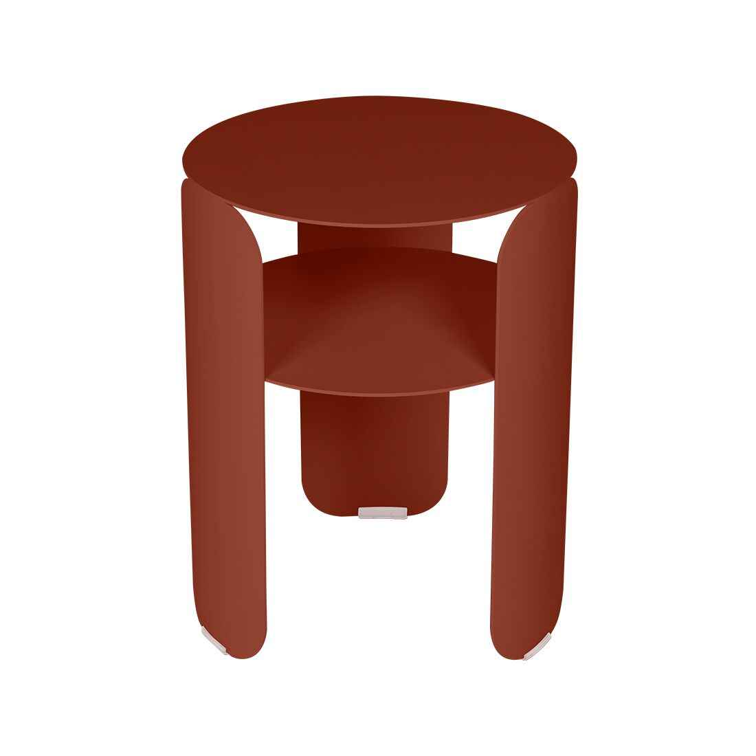 TABLE D'APPOINT BEBOP FERMOB Ocre rouge