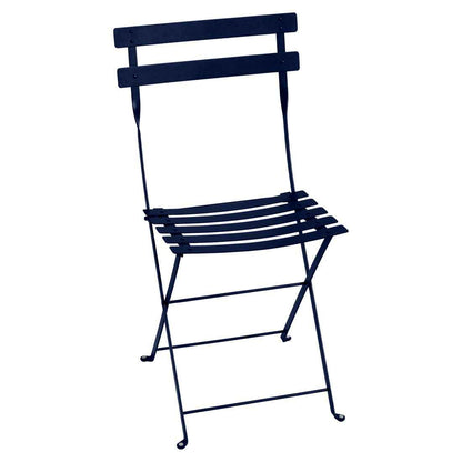CHAISE MÉTAL BISTRO FERMOB Bleu abysse
