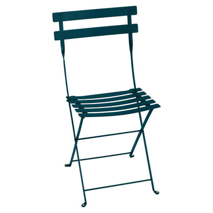 CHAISE MÉTAL BISTRO FERMOB Bleu acapulco