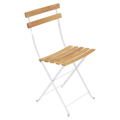 CHAISE NATUREL BISTRO FERMOB Blanc coton