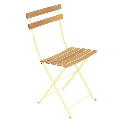 CHAISE NATUREL BISTRO FERMOB Citron givré
