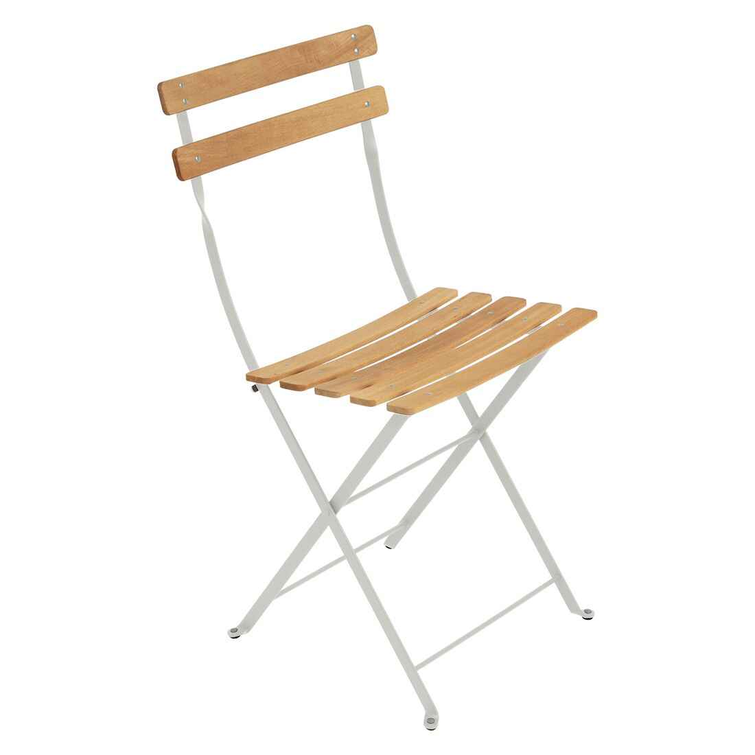 CHAISE NATUREL BISTRO FERMOB Gris argile