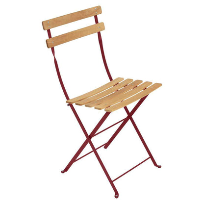 CHAISE NATUREL BISTRO FERMOB Piment