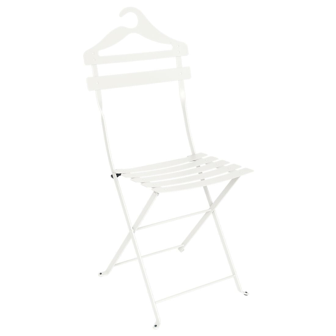 CHAISE VALET BISTRO FERMOB Blanc coton