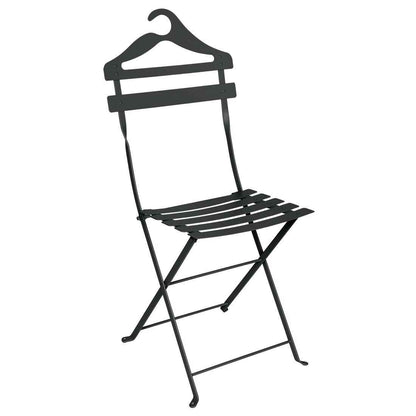 CHAISE VALET BISTRO FERMOB Carbone