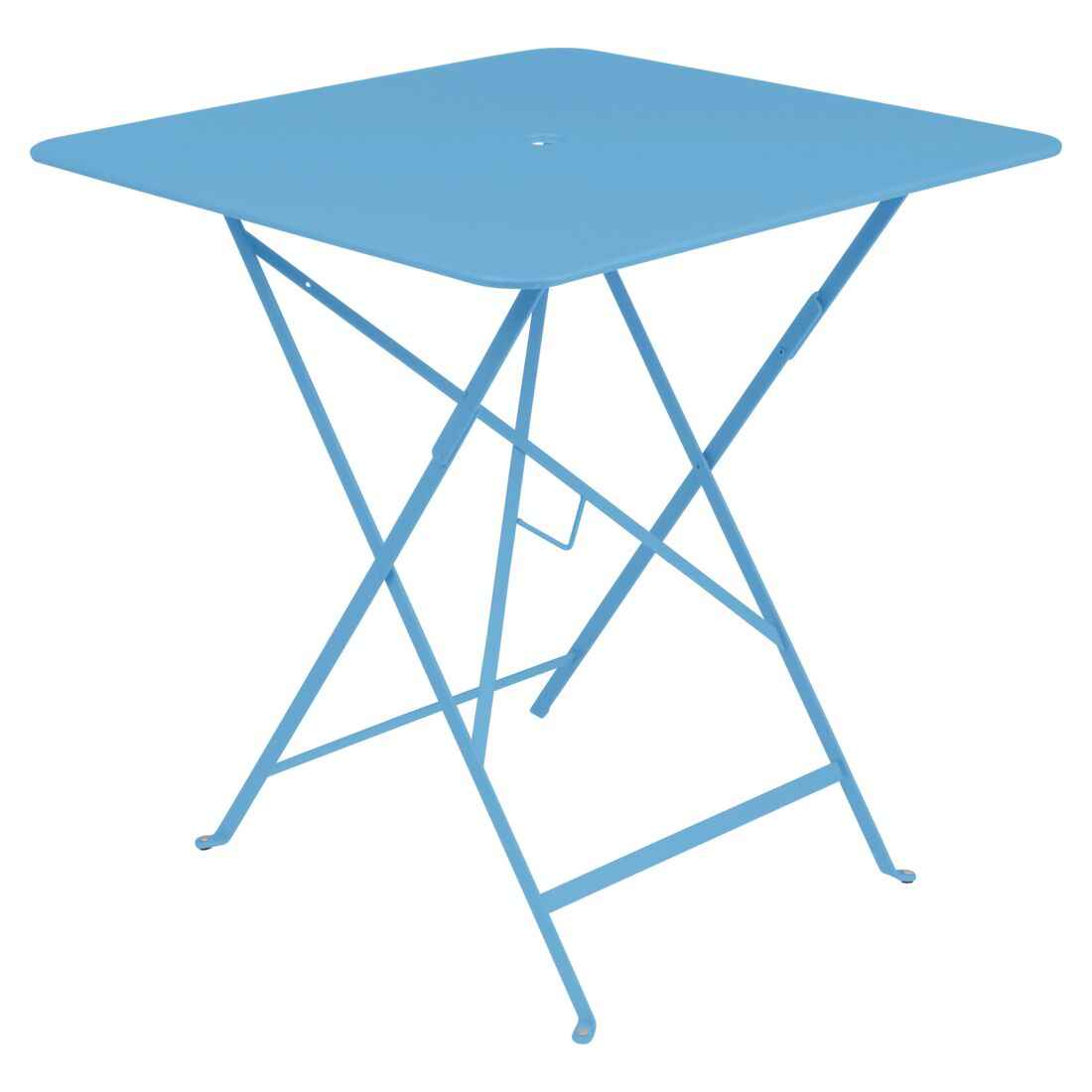 TABLE BISTRO 71 X 71 CM FERMOB Bleu maya