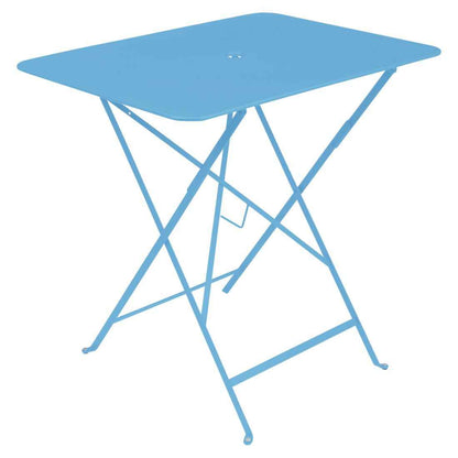 TABLE BISTRO 77 X 57 CM FERMOB Bleu maya