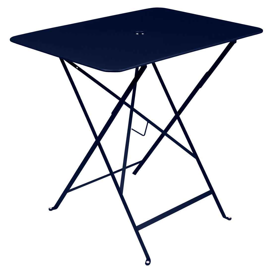 TABLE BISTRO 77 X 57 CM FERMOB Bleu abysse
