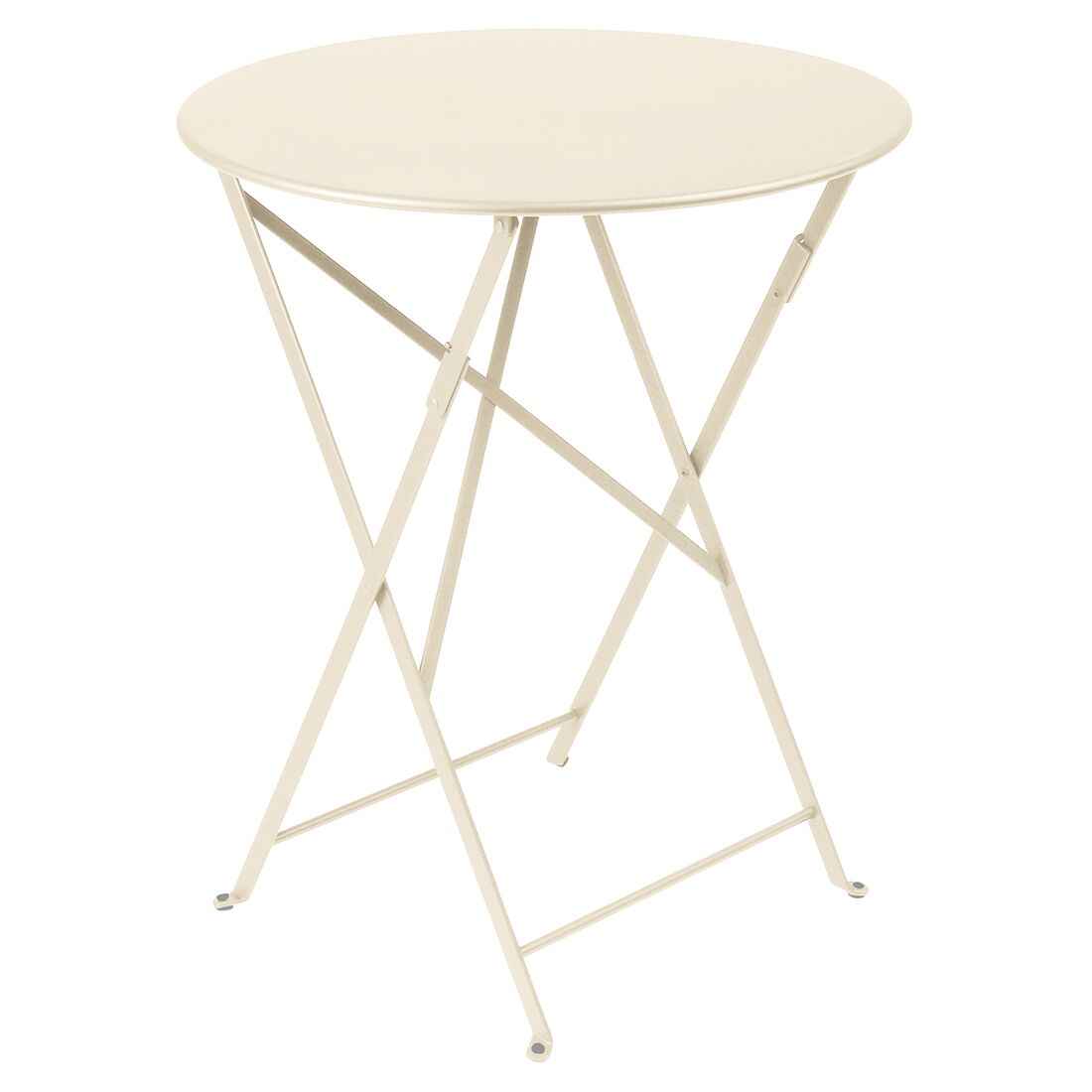 TABLE RONDE BISTRO Ø 60 CM FERMOB Beige latte