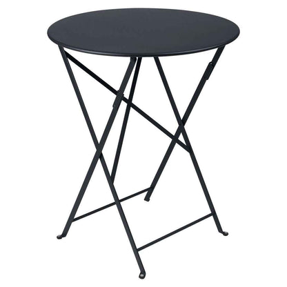 TABLE RONDE BISTRO Ø 60 CM FERMOB Carbone