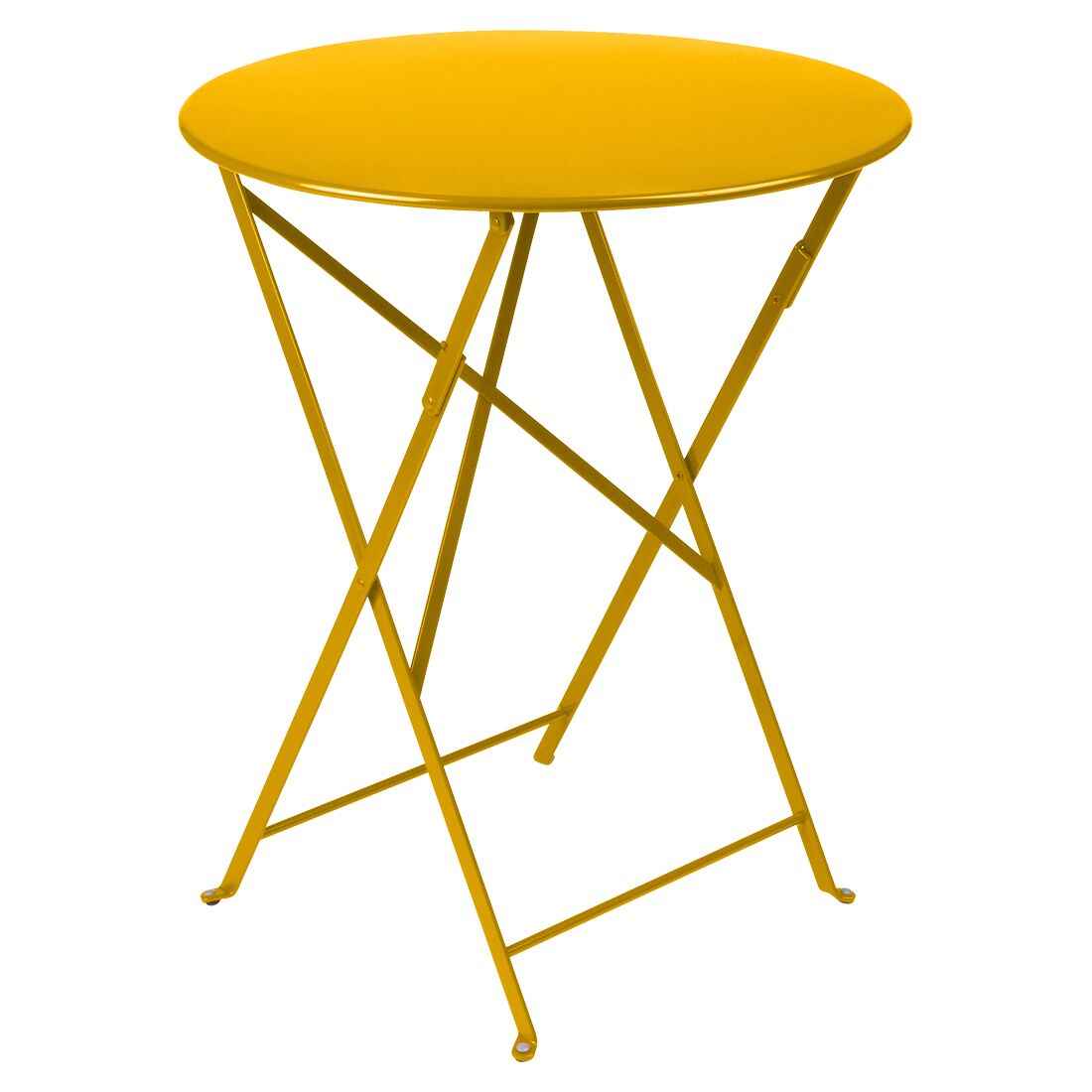 TABLE RONDE BISTRO Ø 60 CM FERMOB Miel