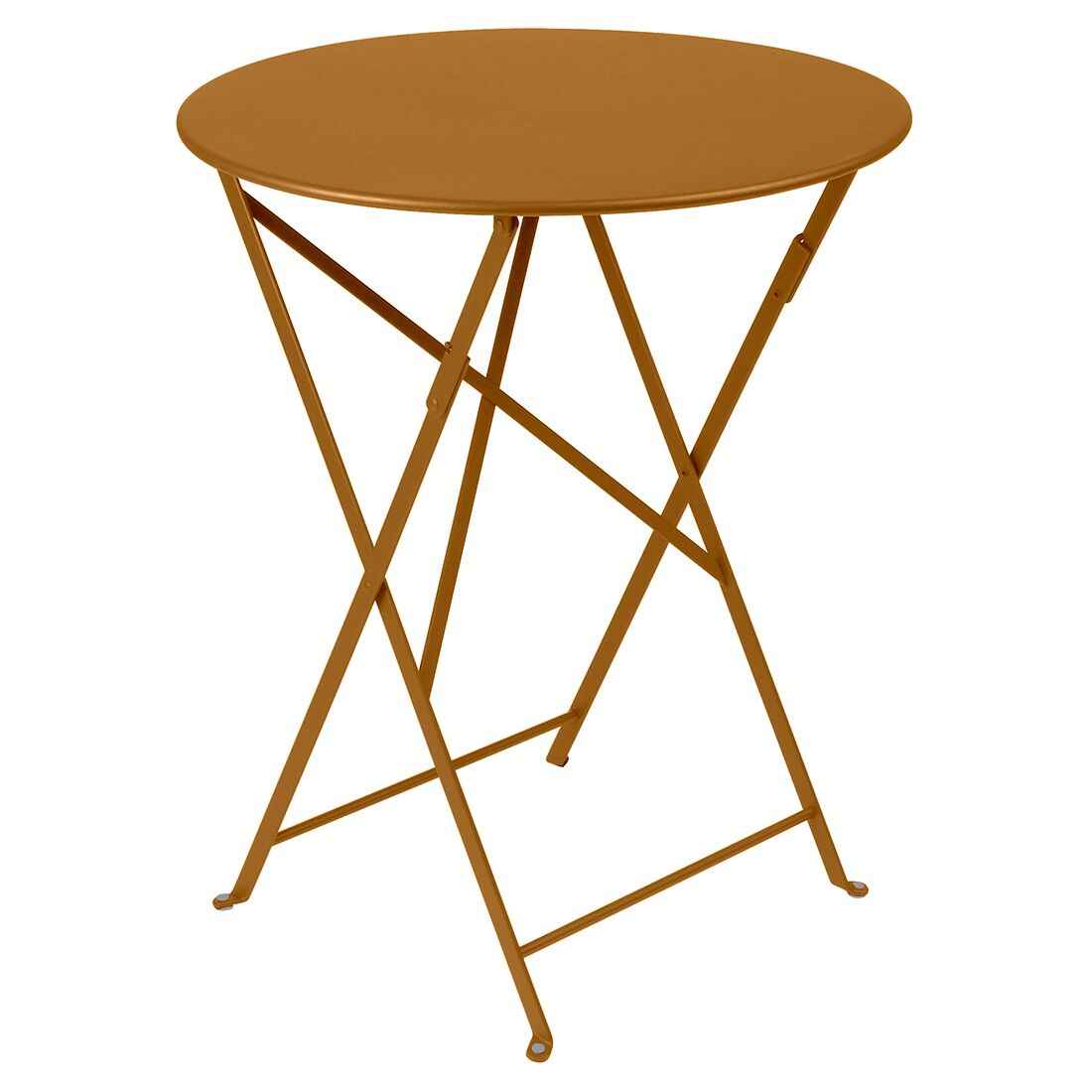 TABLE RONDE BISTRO Ø 60 CM FERMOB Pain d'épices