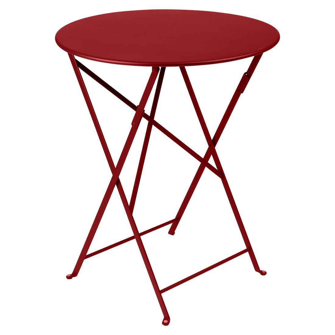 TABLE RONDE BISTRO Ø 60 CM FERMOB Piment